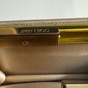 Jimmy Choo Gold-Tone Clutch